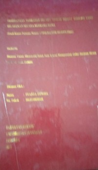 Pemidanaan Terhadap Pelaku Tindak Pidana Korupsi Yang Dilakukan Secara Bersama-sama (Studi Kasus Putusan Nomor 17/Pid.Sus/TPK/2015/PN.Mam)