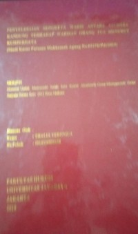 Penyelesaian Sengketa Waris Antara Saudara Kandung Terhadap Warisan Orang Tua Menurut KUHPERDATA (Studi Kasus Putusan Mahkamah Agung No. 621Pk/Pdt/2015)