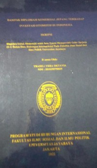 Image of Dampak Diplomasi Komersial Jepang Terhadap Investasi Otomotif Di Indonesia