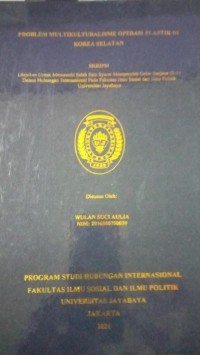 Problem Multikulturalisme Operasi Plastik Di Korea Selatan
