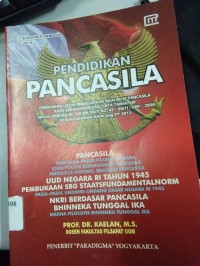 Image of Pendidikan Pancasila (Edisi Reformasi 2016)