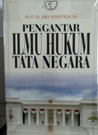 Image of Pengantar Ilmu Hukum Tata Negara
