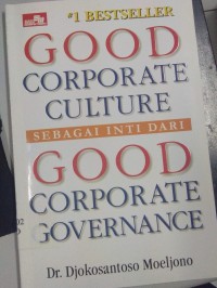 Image of Good Corporate Culture Sebagai Inti Dari Good Corporate Governance