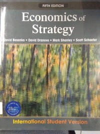 Image of Economics Of Strategy ; International Student Version (5th Edition)