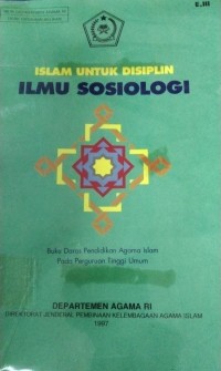 Islam Untuk Disiplin Ilmu Sosiologi