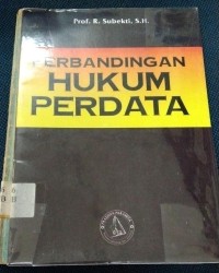 Image of Perbandingan Hukum Perdata