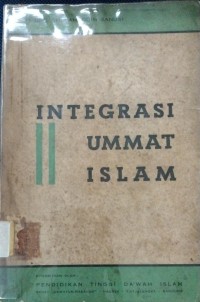 Integrasi Umat Islam