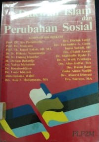 Image of Dakwah Islam Dan Perubahan Sosial