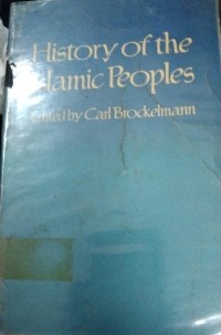 History Of The Islamic Peoples