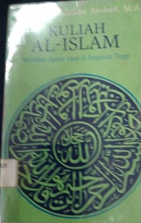Image of Kuliah Al-Islam Pendidikan Agama Islam Di Perguruan Tinggi