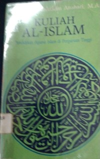 Kuliah Al-Islam Pendidikan Agama Islam Di Perguruan Tinggi