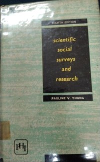 Image of Scientific Social Surveys And Research