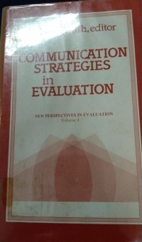 Communication Strategies In Evaluation