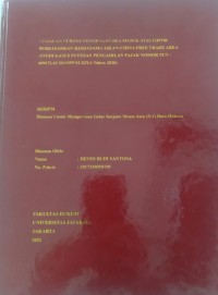 Tinjauan Yuridis Pengenaan Bea Masuk Atas Impor Berdasarkan Kerjasaa Asean-China Free Tyarde Area (Studi Kasus Putusan Pengadilan Pajak Nomor Pu-009673.45/2019/PP/M.XIXA Tahun 2020