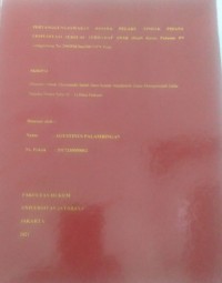 Pertanggungjawaban Pidana Pelaku Tindak Pidana Eksploitasi Seksual Terhadap Anak (Studi Kasus Putusan PN Tenggarong No.200/Pid.Sus/2017/PN Trg)