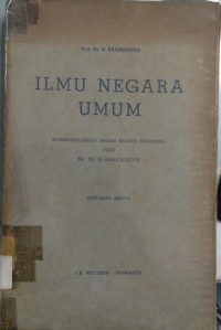 Image of Ilmu Negara Umum