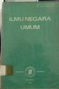 Image of Ilmu Negara Umum