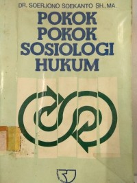 Image of Pokok Pokok Sosiologi Hukum