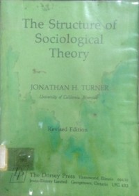Image of The Structure Of Sociological Theory (Revised Edition)