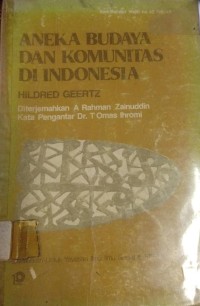 Aneka Budaya dan Komunitas di Indonesia