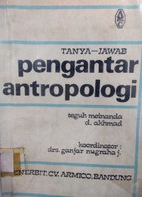 Tanya - Jawab Pengantar Antropologi