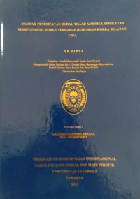Image of Dampak Penempatan Rudal Thaad Amerika Serikat di Semenanjung Korea Terhadap Hubungan Korea Selatan China