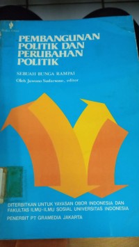 Image of Pembangunan Politik dan Perubahan Politik