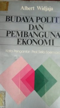 Budaya Politik Dan Pembangunan Ekonomi