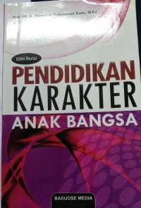 Image of Edisi Revisi Pendidikan Karakter Anak Bangsa