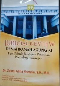 Judicial Review Di Mahkamah Agung RI