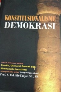 Konstitusionalisme Demokrasi