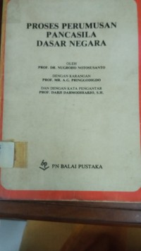 Proses Perumusan Pancasila Dasar Negara