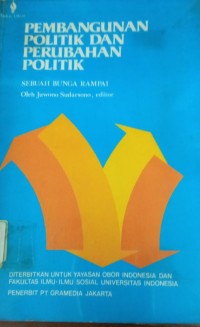 Image of Pembangunan Politik Dan Perubahan Politik