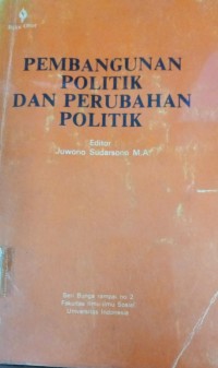 Image of Pembangunan Politik dan Perubahan Politik