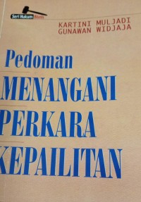 Pedoman Menangani Perkara Kepailitan