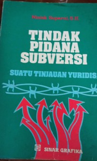 Tindak Pidana Subversi