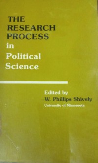 Image of The Research Process in Political SCIENCE