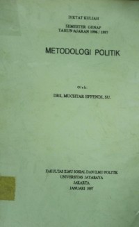 Image of Metodologi Politik