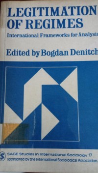 Image of Legitimation Of Regimes international frameworks for analysis