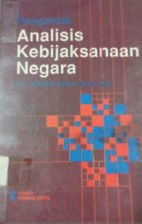 Image of Pengantar Analisis Kebijaksanaan Negara