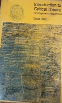 Image of Introduction to Critical Theory