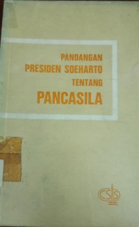 Pandangan Presiden Soeharto Tentang Pancasila