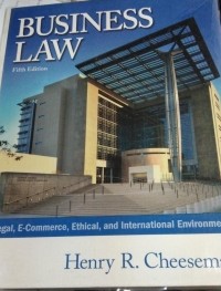 Image of Business Law Firth Edition