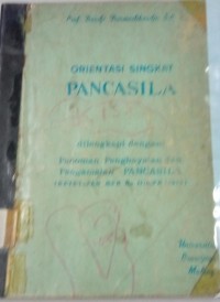 Orientasi Singkat Pancasila