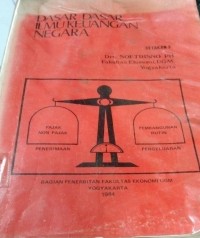 Image of Dasar Ilmu Keuangan Negara