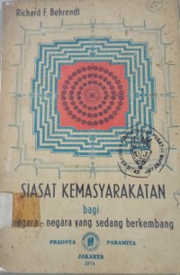 Siasat Kemasyarakatan bagi Negara-negara yang sedang Berkembang bagi negara-negara yang sedang berkembang