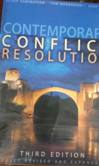 Image of Contemporary Conflict Resolution