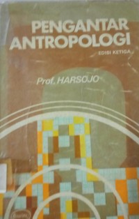 Image of Pengantar Antropologi