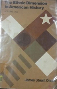 Image of The Ethnic Dimension in American History