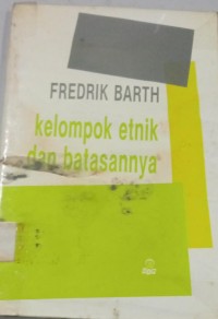 Kelompok Etnik dan Batasannya